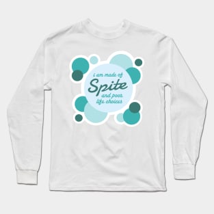 Sugar and Spite and Everything Nice (Blue) Long Sleeve T-Shirt